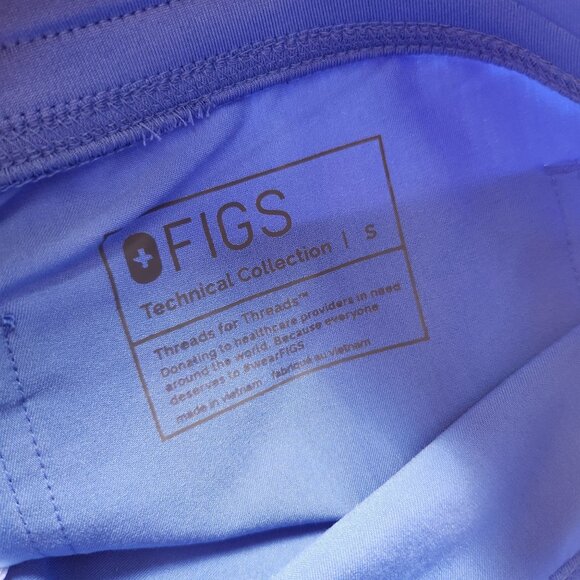 Figs High Waisted Livingston Scrub Pants Straight Leg Nursing Outfit Women's S - Picture 7 of 8